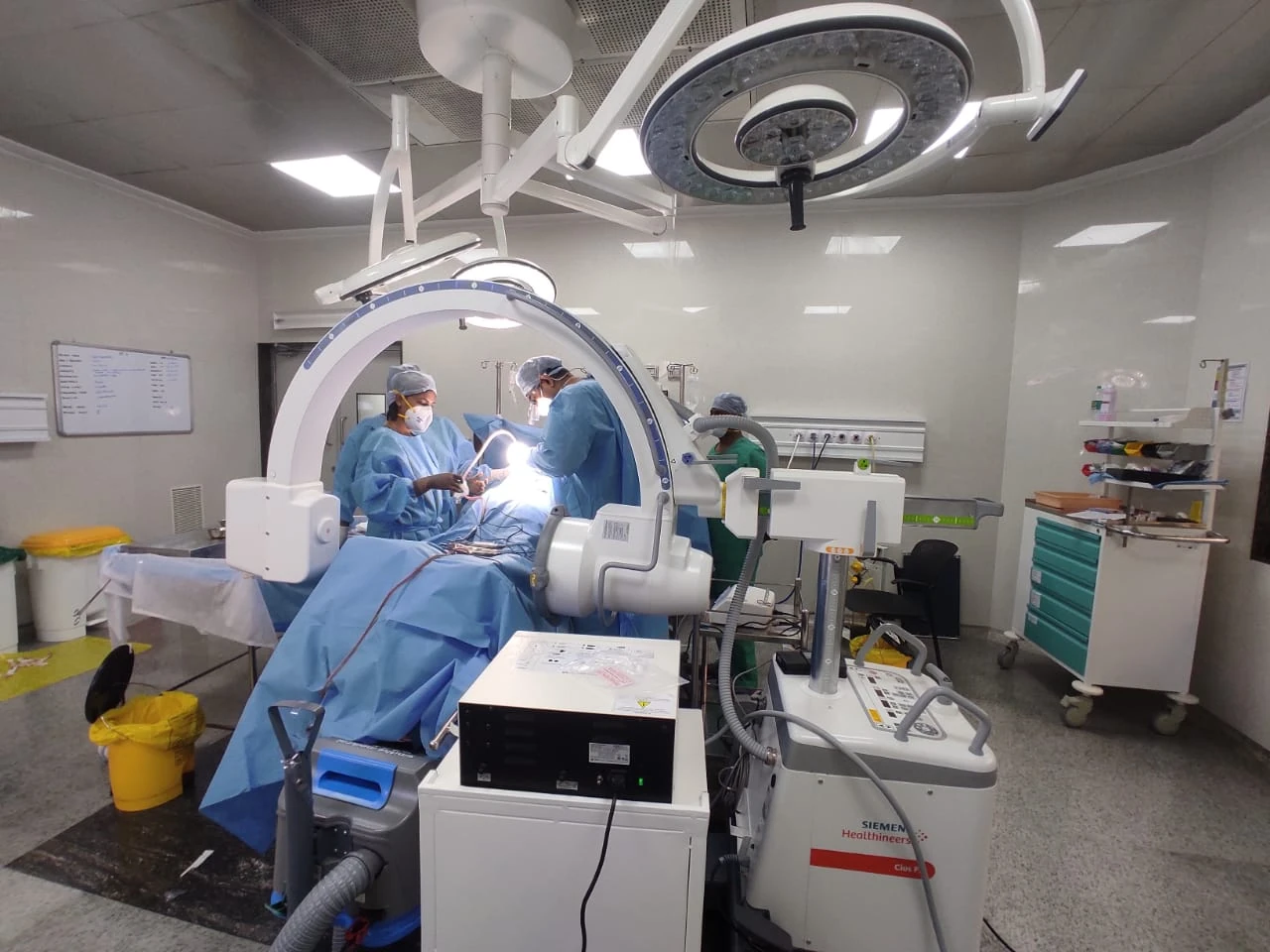 Robotic Surgery in Progress